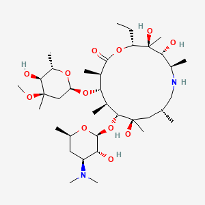 Chemical structure of Azathramycin