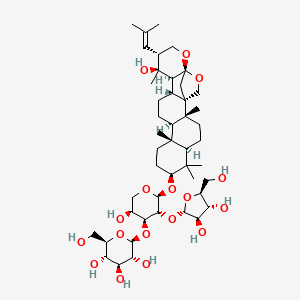 Chemical structure of Bacopasaponin C