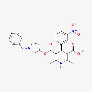 Chemical structure of Barnidipine
