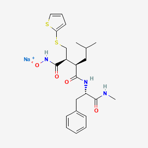 Chemical structure of Batimastat sodium salt