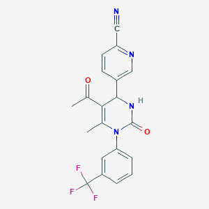 Chemical structure of BAY-678 racemate