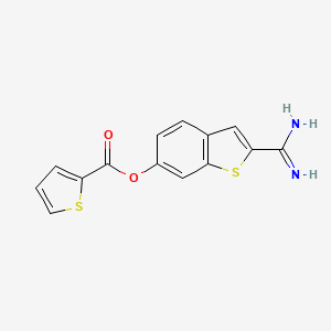 Chemical structure of BCX 1470