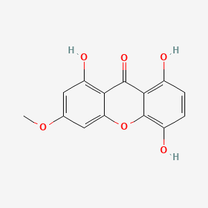 Chemical structure of Bellidifolin