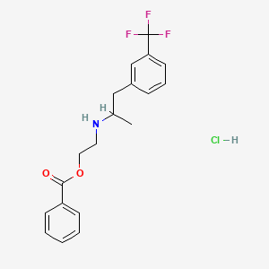 Chemical structure of Benfluorex hydrochloride