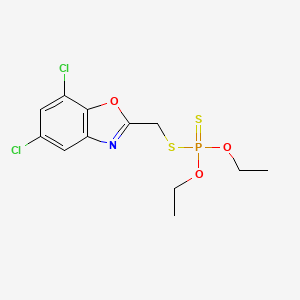 Chemical structure of Benoxafos