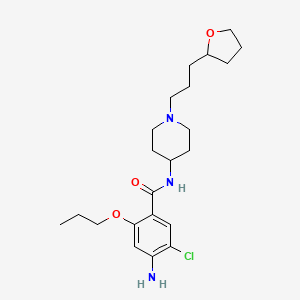 Chemical structure of Benzamide Derivative 1