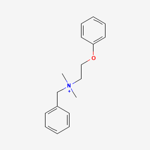 Chemical structure of Bephenium