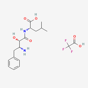 Chemical structure of Bestatin trifluoroacetate