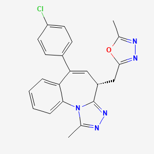 Chemical structure of BET-BAY 002 S enantiomer