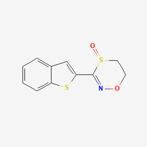 Chemical structure of Bethoxazin