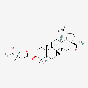 Chemical structure of Bevirimat