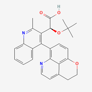 Chemical structure of BI 224436