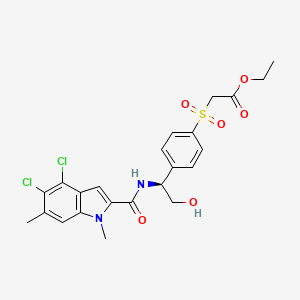 Chemical structure of BI-4916