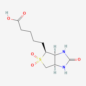Chemical structure of Biotin sulfone
