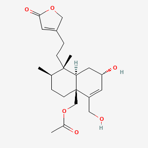 Chemical structure of Blinin