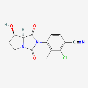 Chemical structure of BMS-564929