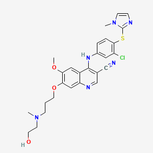 Chemical structure of BPR1J-097 Hydrochloride