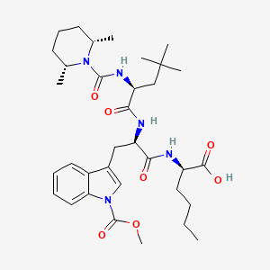 Chemical structure of BQ-788