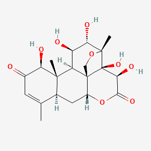 Chemical structure of Brucein D