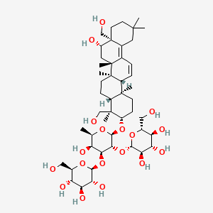 Chemical structure of Buddlejasaponin IVb