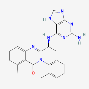 Chemical structure of CAL-130