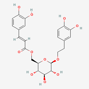 Chemical structure of Calceolarioside B