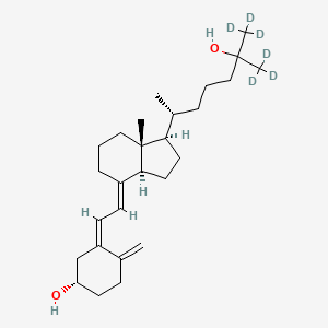 Chemical structure of Calcifediol-D6