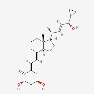 Chemical structure of Calcipotriol, (5E)-