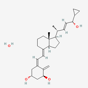 Chemical structure of Calcipotriol monohydrate