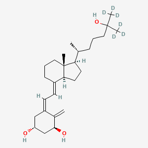 Chemical structure of Calcitriol D6