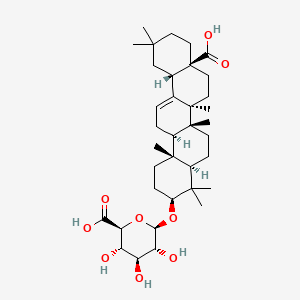 Chemical structure of Calenduloside E