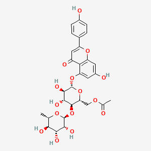 Chemical structure of Camellianin A