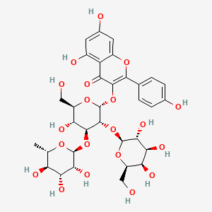 Chemical structure of Camelliaside A