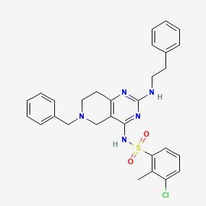 Chemical structure of CaMKII-IN-1
