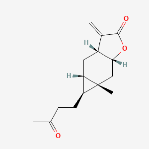 Chemical structure of Carabron