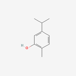Chemical structure of Carvacrol