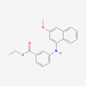 Chemical structure of CDC25B-IN-1