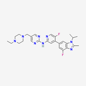 Chemical structure of CDK4/6-IN-2