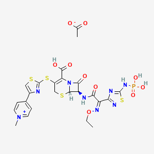 Chemical structure of Teflaro