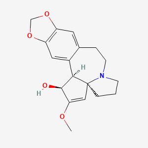 Chemical structure of Cephalotaxlen