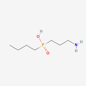 Chemical structure of CGP 36742