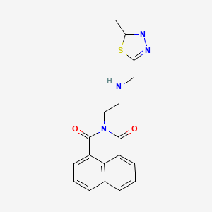 Chemical structure of Chitinase-IN-1
