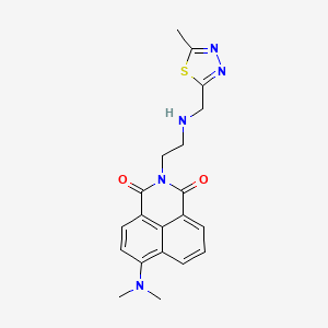 Chemical structure of Chitinase-IN-2