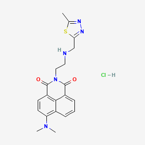 Chemical structure of Chitinase-IN-2 hydrochloride