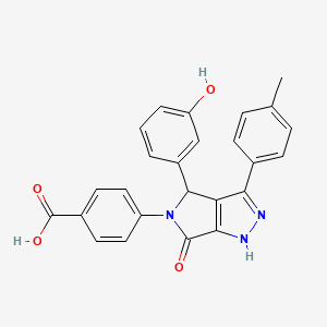 Chemical structure of CID 16020046