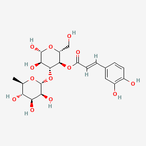 Chemical structure of Cistanoside F