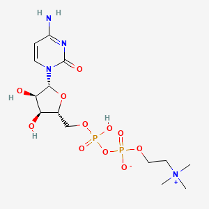 Chemical structure of Citicoline