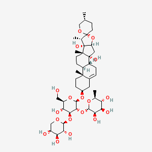 Chemical structure of Cixiophiopogon A