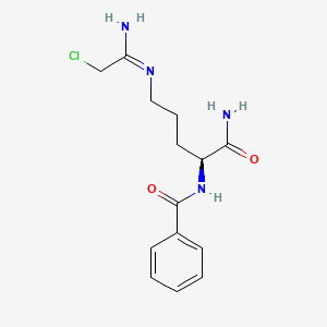 Chemical structure of Cl-amidine