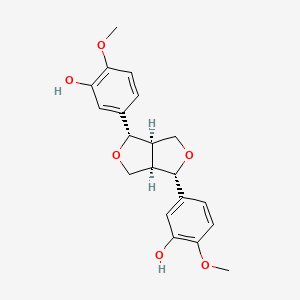 Chemical structure of Clemaphenol A